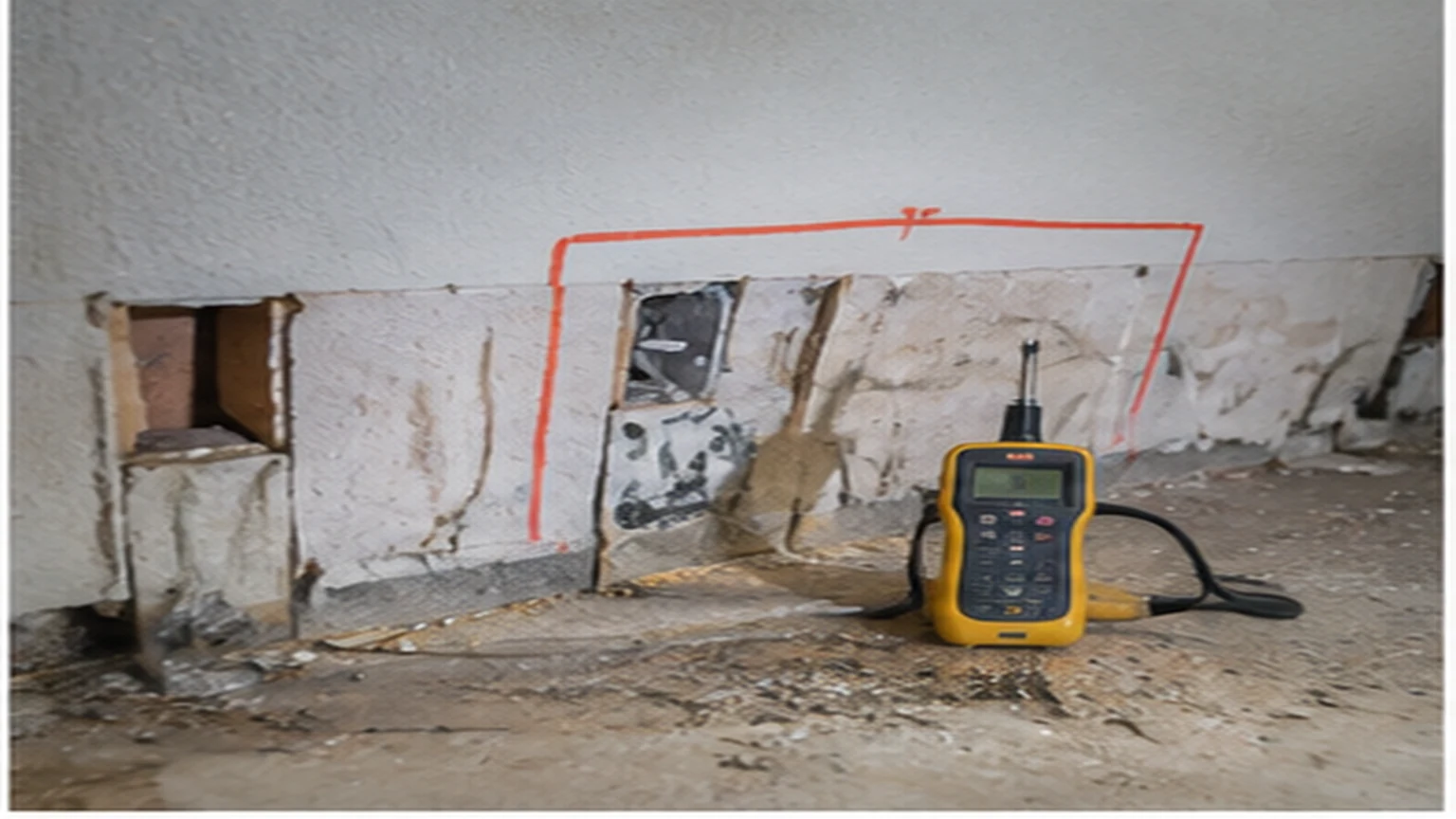 Frisco mold remediation planning with containment materials, moisture inspection tools, and drying equipment